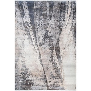 Nuloom Lainey Splashed Abstract Indoor Area Rug 5x7, Beige - 1 of 4