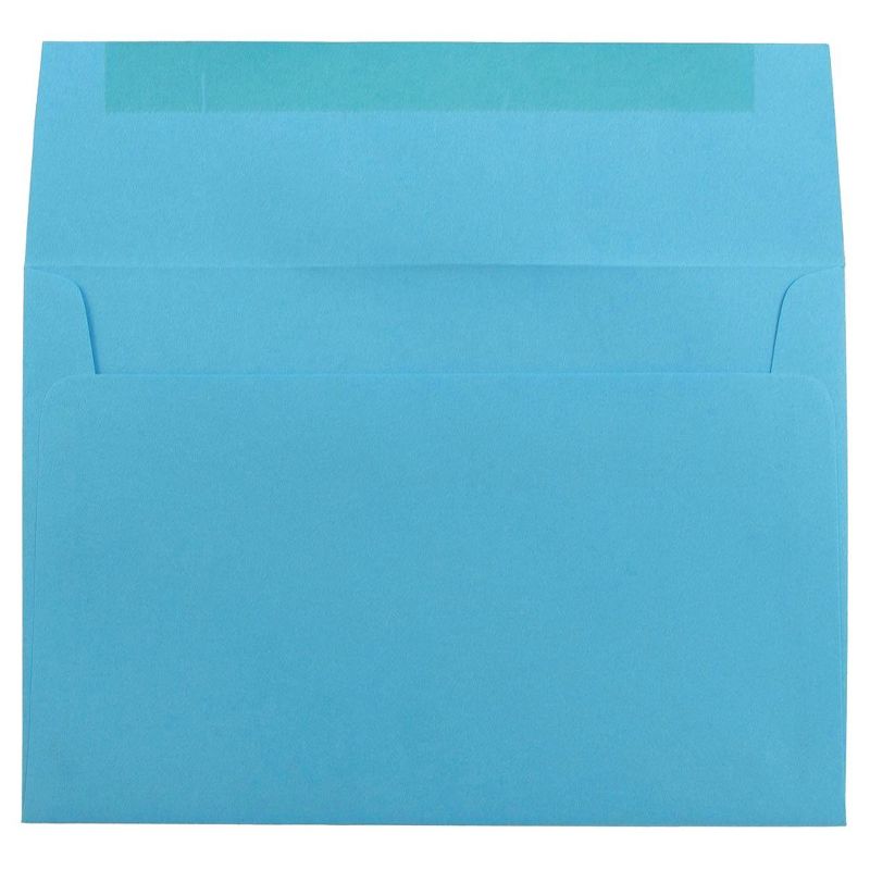 JAM Paper 50pk Brite Hue A8 Envelopes 5.5" x 8.125", 3 of 5