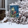 Briarwood Lane Winter Garden Flag 18x12.5 For Outdoor Winter Solitude Cardinal Garden Flag Flag For Winter Garden Flag Flags For Outside - 4 of 4