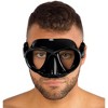 Cressi Metis Freediving Spearfishing Scuba Diving Mask - 2-Window Tempered Glass, Silicone Skirt, Easy-Adjust Buckles - 2 of 3
