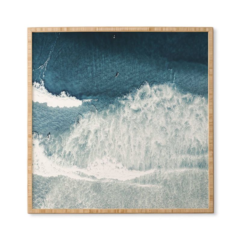 Ingrid Beddoes Ocean Surfers Framed Wall Art Blue - society6, 5 of 7