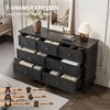 Dresser for Bedroom, 7 Drawer Dresser, Wooden Chest of Drawers with Deep Drawers, 47" Long Dressers TV Stand, Modern Dressers Organizer - 3 of 4