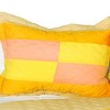 Slickblue Quilt Set Full/Queen with 2 Shams, Pre-Washed Reversible Bedding, Horizontal Stripes, 10 Colors, 3 Piece - 2 of 4