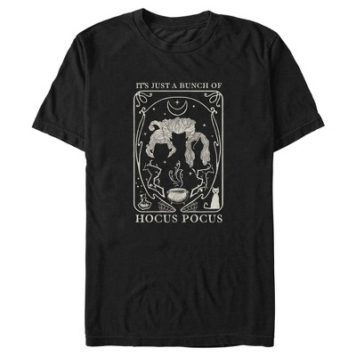 Men's Hocus Pocus Witches Tarot Card T-shirt - Black - Small : Target