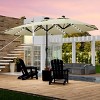 SEVOBAL Patio Umbrellas Outdoor Market Extra Large, Crank Handle for Deck, Lawn, Backyard, Sun Shade - 3 of 4