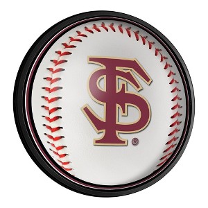 College Baseball Design Slimline Lighted Wall Sign - 1 of 4