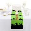 Big Dot of Happiness Zombie Zone - Petite Halloween or Birthday Zombie Crawl Party Paper Table Runner - 12 x 60 inches - image 2 of 4