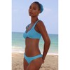 Moda Minx 'Ocean' Scrunch Knot Bikini Top - 2 of 4
