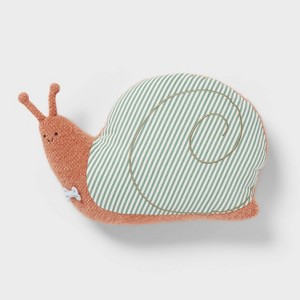 Snail Reversible Mini Decorative Pillow - Pillowfort™ - 1 of 4