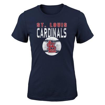 MLB St. Louis Cardinals Men's Long Sleeve Core T-Shirt - S