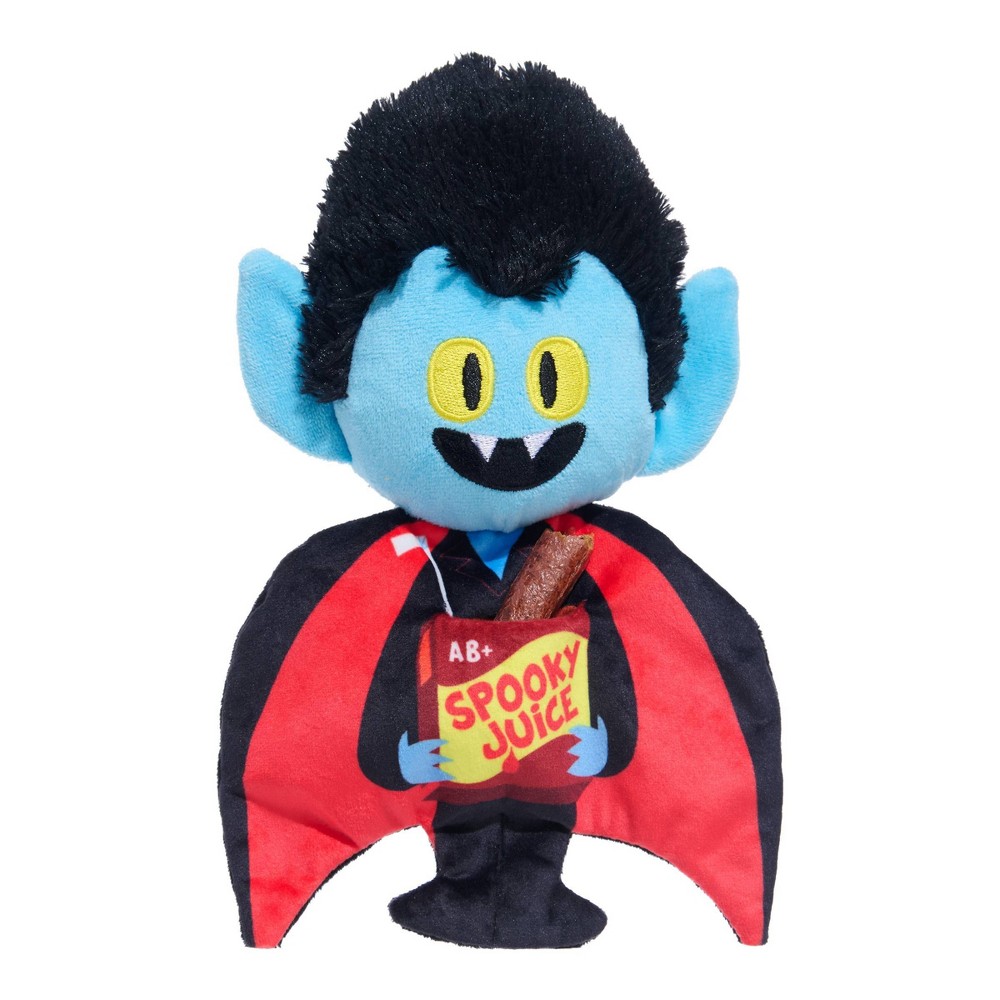 BARK Afraid of the Bark Halloween Drac Jr. Plush Dog Toy
