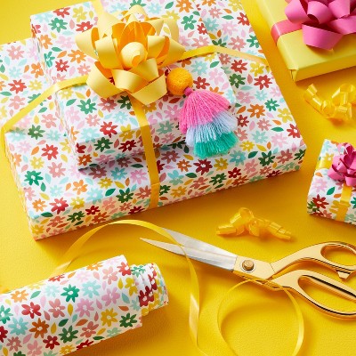 Wrapping paper Flowers 1,5m - Gift wrapping - Agapics