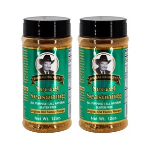 Baldridge Food Company 12 oz Jim Baldridge Secret Seasoning Gluten Free - Pack of 2 - 1 of 4