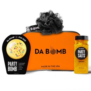 Da Bomb Bath Fizzers Party Bath Bomb Gift Set - 3ct - 1 of 4