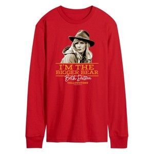 Men's - Yellowstone - I'm The Bigger Bear Long Sleeve Graphic T-Shirt - 1 of 4