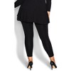 Avenue Women's Plus Size Amy Shine Ponte Pant - image 3 of 4