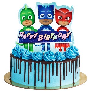 Treasures Gifted PJ Masks Cake Topper - PJ Masks Party Supplies - 1 of 1