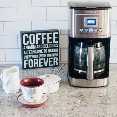 Cuisinart 14-Cup Stainless Steel Programmable Drip Coffeemaker