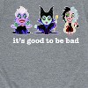 Boys' - Disney Villains - It's Good To Be Bad Short Sleeve Graphic T-Shirt - 2 of 4