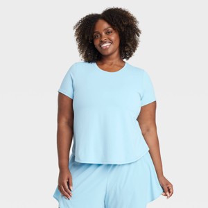Women's Mesh Back Short Sleeve T-Shirt - All In Motion™ - 1 of 3