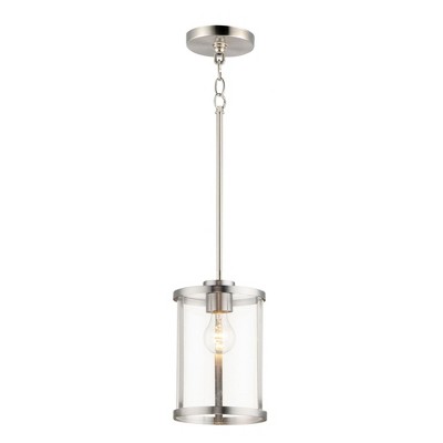 Maxim Lighting Sentinel 1 - Light Pendant in  Satin Nickel