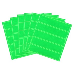 Unique Bargains High Visibility Washable Warning Safety Reflective Stickers 30 Pcs - 1 of 4