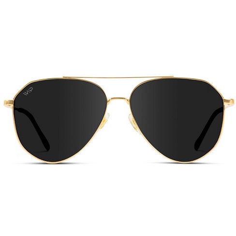 Gold and black store aviators