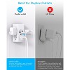 Itopfox 1680J Surge Protector Power Strip with 5 Outlets & 4 USB Ports (2 USB-C), Wall Mount Charger, Outlet Splitter Adapter for Home, Office - 3 of 4