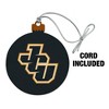 John Carroll University Primary Logo Wood Christmas Tree Holiday Ornament - 2 of 4