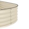 Okak Galvanized Raised Garden Bed 4 sizes Steel Planter Box with Safety Edging for Vegetables, Herbs, Outdoor, 3 colors - 3 of 4