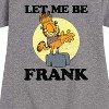 - Garfield - Let Me Be Frank Graphic Short Sleeve Fleece Dress - 2 of 4