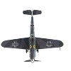 Messerschmitt BF 109G-6 Fighter Aircraft "JG 51, Bulgaria" (1944) German Luftwaffe 1/72 Die Cast Model by JC Wings - 3 of 4