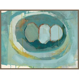 Amanti Art Blue Nest I by Lindsey Newman Framed Canvas Wall Art - 1 of 4