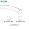 Unique Bargains Clear Plastic Tube PVC Flexible Low Pressure Industrial Tubing 1 Pc - 3 of 4
