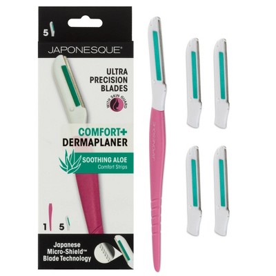 JAPONESQUE Comfort+ Dermaplaner Razor - 1 handle/5 heads