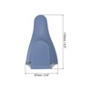 Unique Bargains PU Leather Nail Scissor Protective Cover Small Pointed Nipper Scissor Sheaths 4.5"x2.6" - 2 of 4