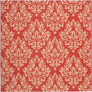 Courtyard CY6930 UV & Stain Resistant Non-Shedding Power Loomed Indoor/Outdoor Rugs - Safavieh - 1 of 4