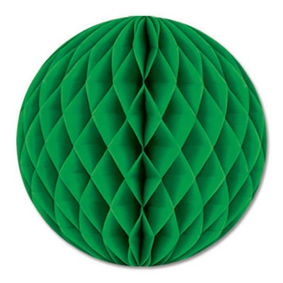 Beistle 12" Tissue Ball Green 4/Pack 55612-G