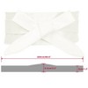 INSPIRE CHIC Women's Faux Leather Self-Tie Bowknot Wide Waist Band Sash Obi Belt - 3 of 4
