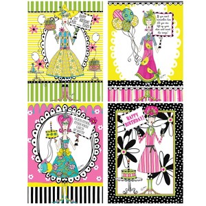 Beistle Dolly Mama's Adult Celebratn Poster COs, 15.25", (8/Pkg) Multicolored - 1 of 2