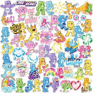 Care Bears Unlock The Magic 50CT Sticker Pack Large Deluxe Stickers Variety Pack of 50 - 1 of 4