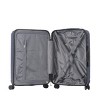 Syemin Luggage Sets Abs Hardshell 3PCS Luggage, Lightweight Durable Suitcase Sets Spinner Wheels Suitcase with Tsa Lock, Blue, 20.67"*11.61"*29.92" - 2 of 4