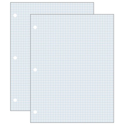 Pacon Grid Paper Roll, 1/2 Quadrille Ruled, 34 x 200', White