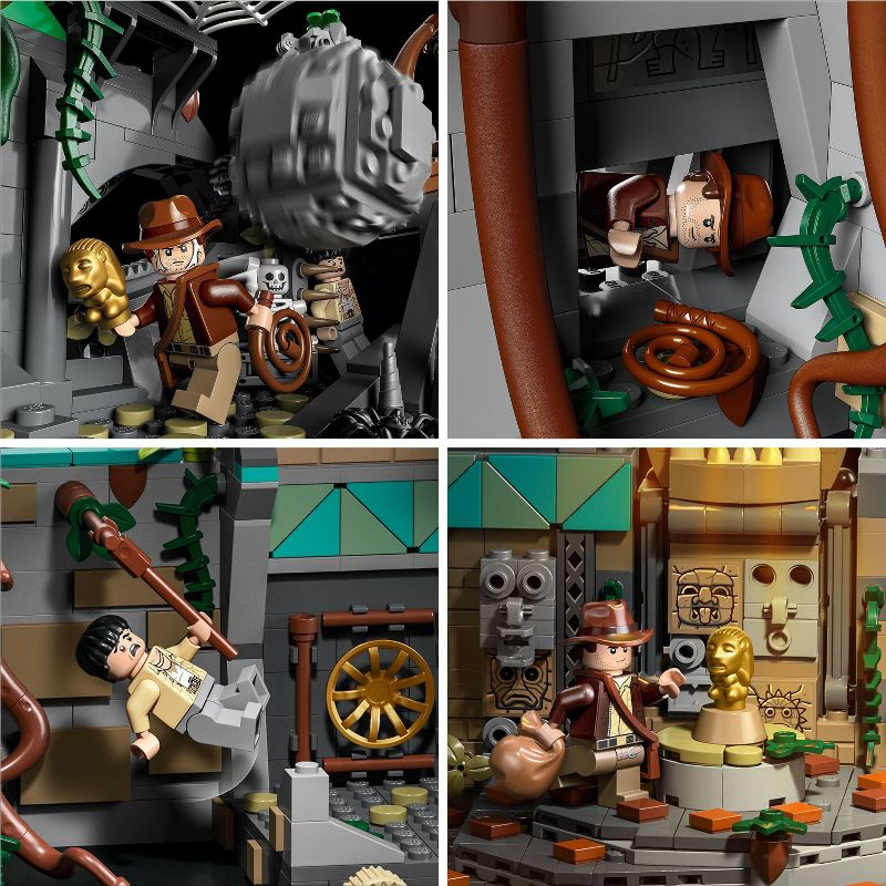 LEGO Indiana Jones Raiders of the Lost Ark Temple of the Golden Idol Building Kit 77015, 5 of 8
