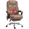 Okak Massage Office Chair with 6 Vibration Points, Heated Desk Chair with Reclining Back and Adjustable Height, Swivel Chair for Study, Office - 2 of 4