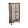 Vynxaria VintageCharm 55.12" Wood Tower Buffet Unit - 3 of 4
