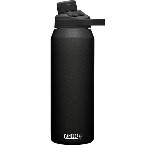Black Metal Reusable Water Bottle