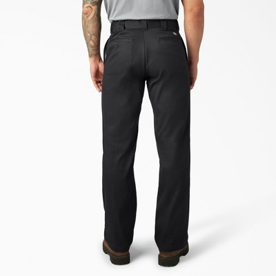 Black 32x34 Cotton Blend Straight Leg Work Pants