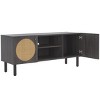 Ophelia 2 Door 2 Shelf Media Stand - MED9615 - Safavieh - 3 of 4