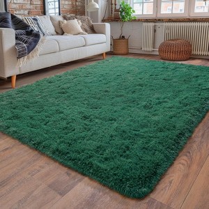 LOVEVOOK 9x12 Feet Large Area Rugs for Living Room Bedroom, Fluffy Shag Rugs, Modern Indoor Floor Carpet for Home Decor Aesthetic - 1 of 4